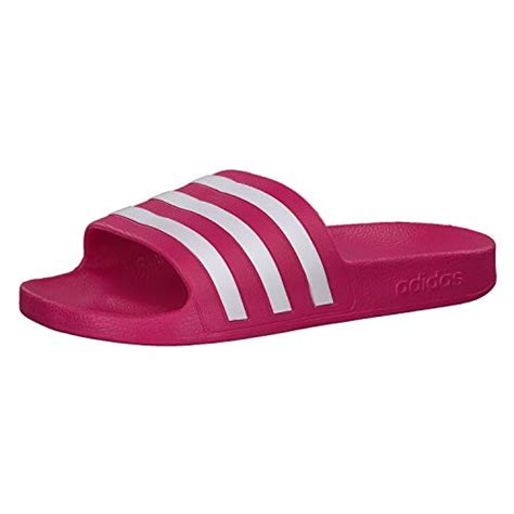 adidas badeschuhe weiß pink